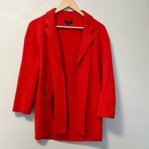 J. Crew 365 Red knit Blazer